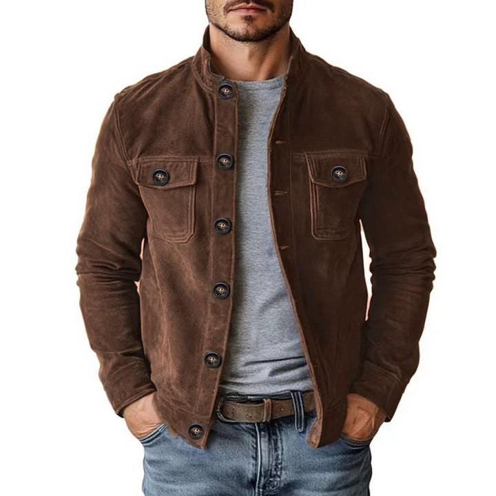 Herren Stilvolle Casual-Jacke Drune
