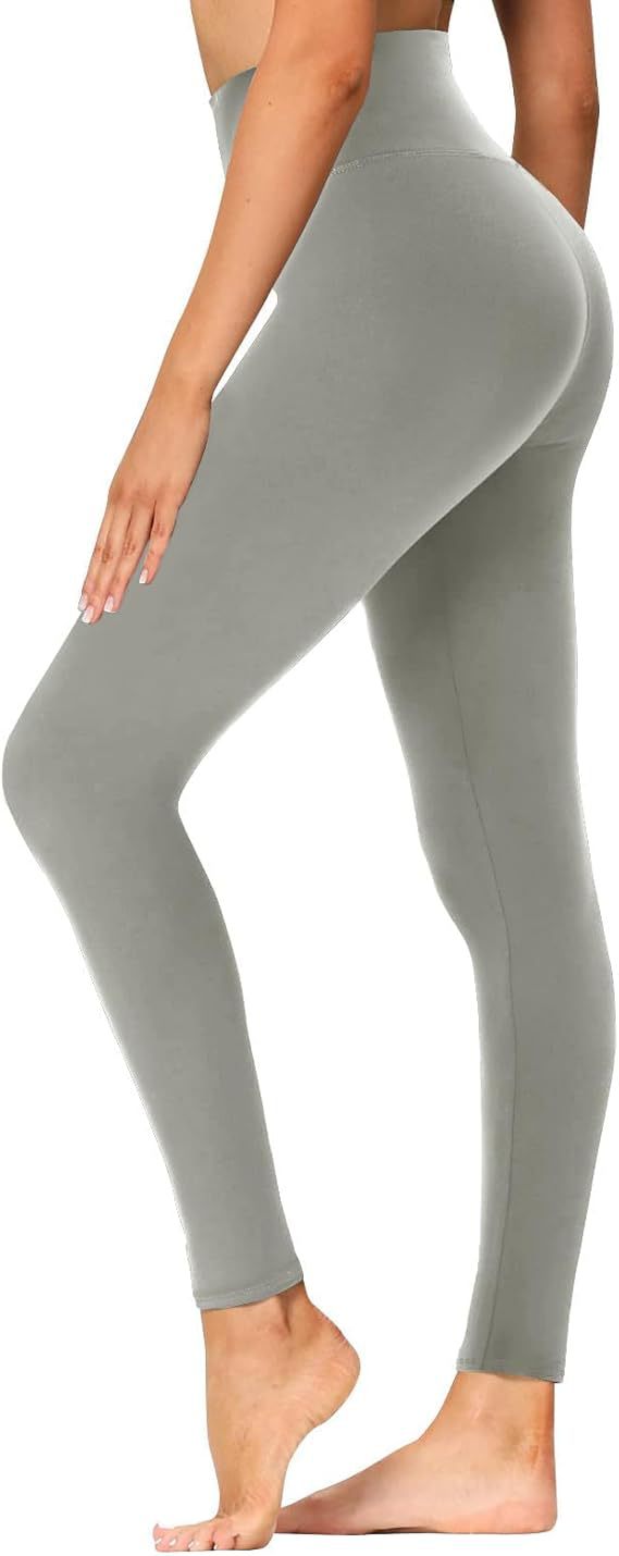 Damen Hochtaillierte Sportleggings Drune