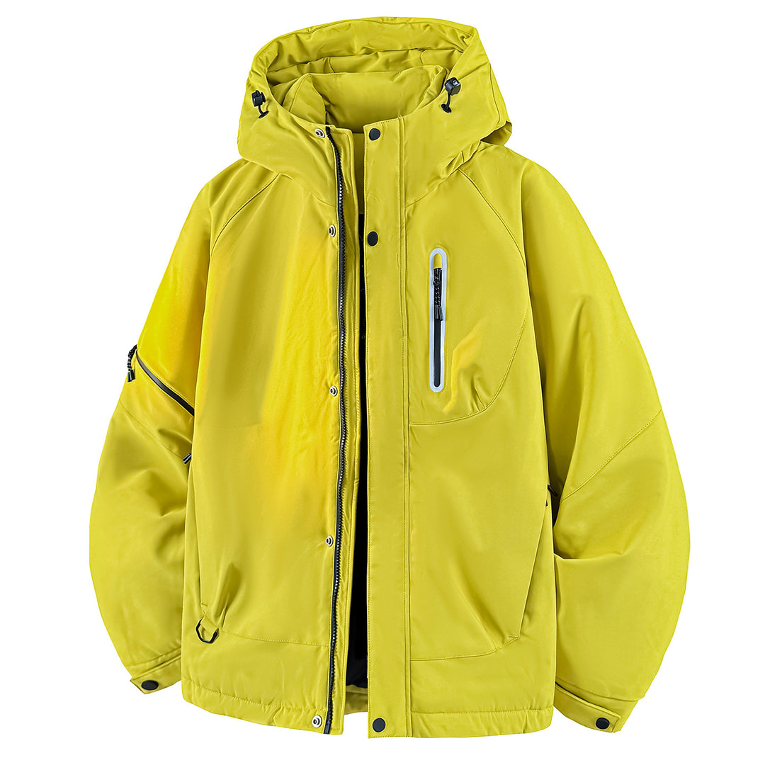 Herren Fleecegefütterte Outdoorjacke Drune