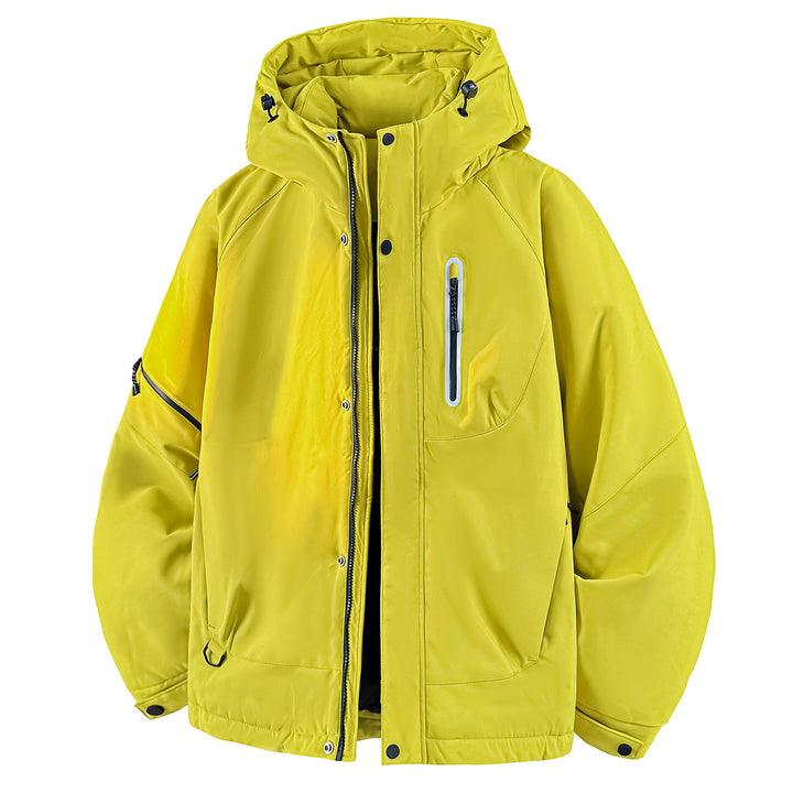 Herren Fleecegefütterte Outdoorjacke Drune