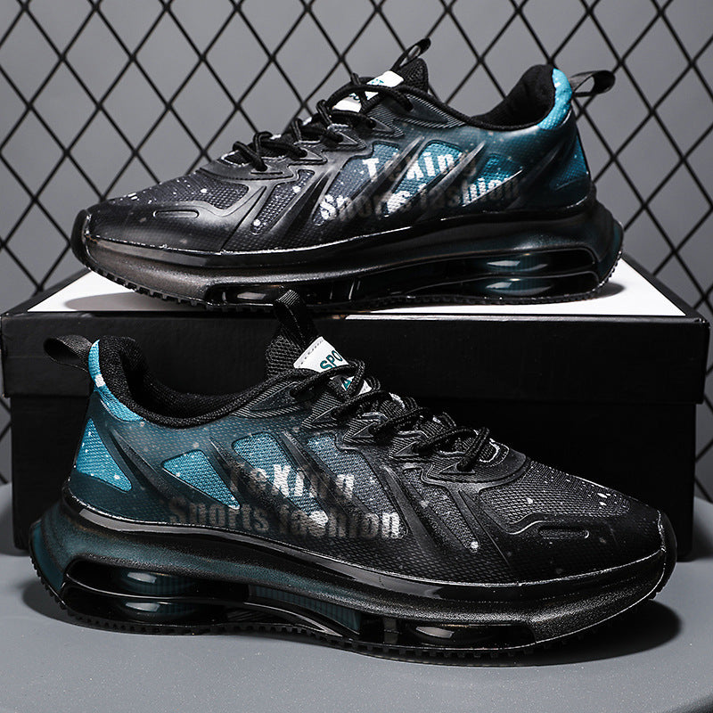Herren Innovativer Laufsneaker mit sichtbarer Luftkissen-Zwischensohle und semi-transparenter TPU-Ummantelung Drune
