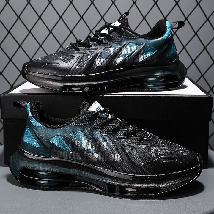 Herren Innovativer Laufsneaker mit sichtbarer Luftkissen-Zwischensohle und semi-transparenter TPU-Ummantelung Drune