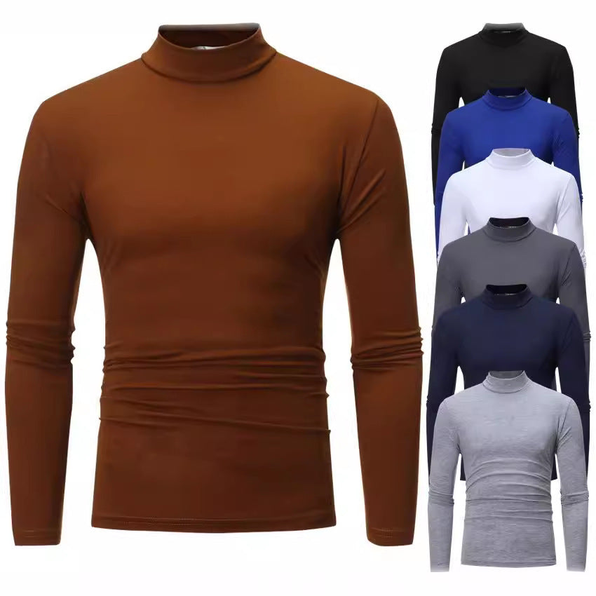 Herren Rollkragenpullover aus weichem Jersey Drune