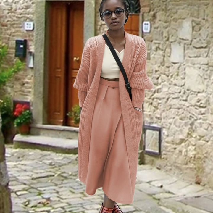 Damen Langstrickcardigan mit lässiger Silhouette und praktischen Taschen Drune