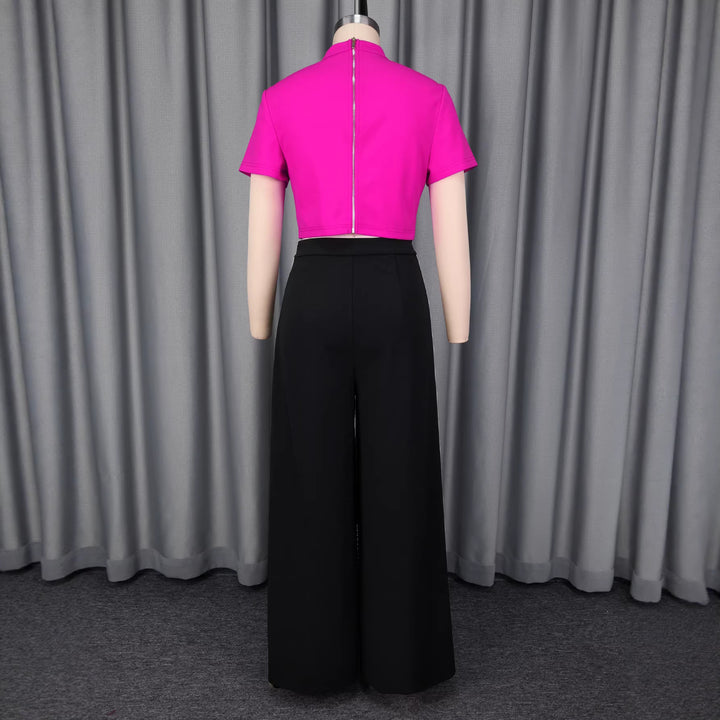 Damen Modische kurzärmlige Bluse mit dekorativem Schleifen-Detail Drune