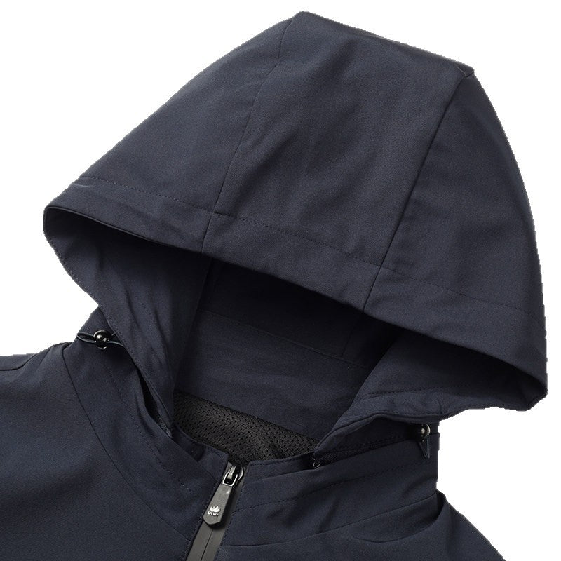 Herren Funktionsjacke mit ergonomischem Schnitt und hochgradiger Atmungsaktivität Drune