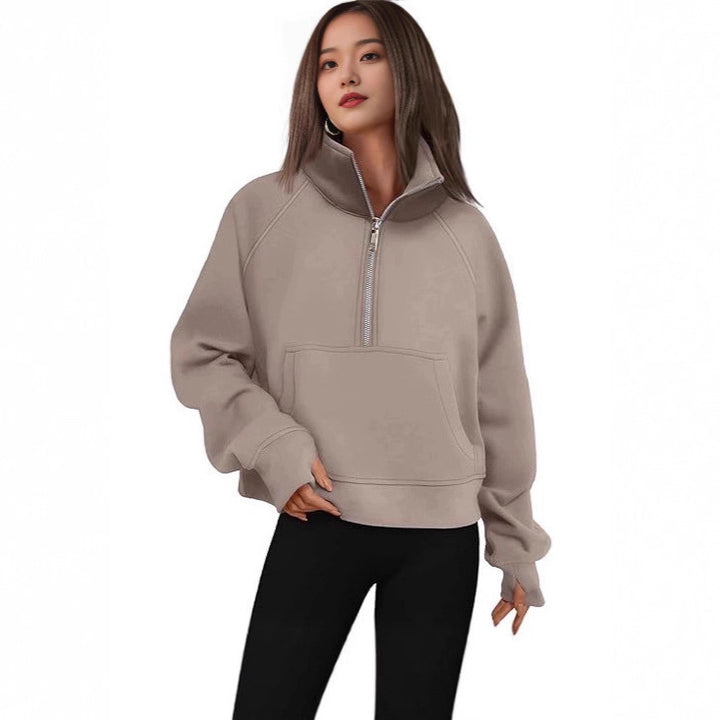 Damen Sportlicher Hoodie Drune