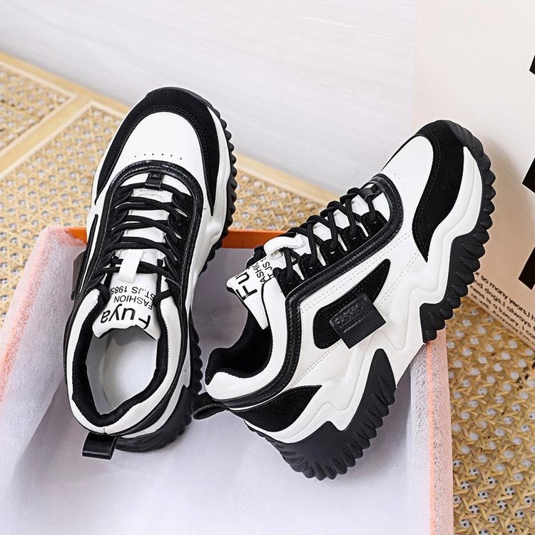 Damen Sportliche Sneakers mit dämpfender Sohle und modischem Design Drune
