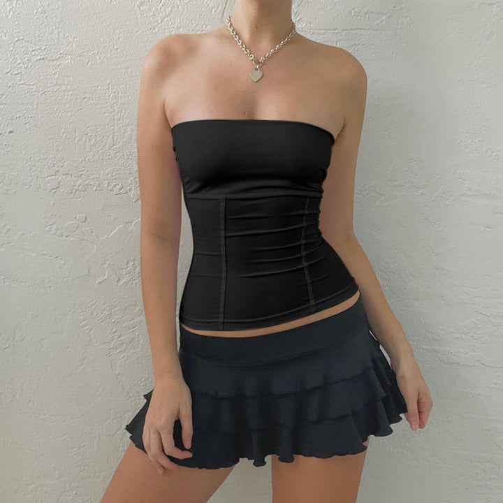 Damen Bandeau-Top mit geschmeidiger Passform und hochwertiger Stretch-Qualität Drune
