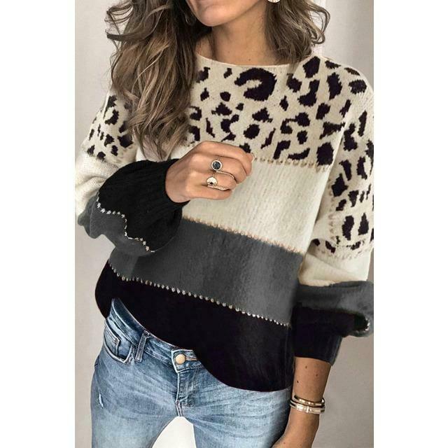 Drune | Patchwork Gedruckt Leopard