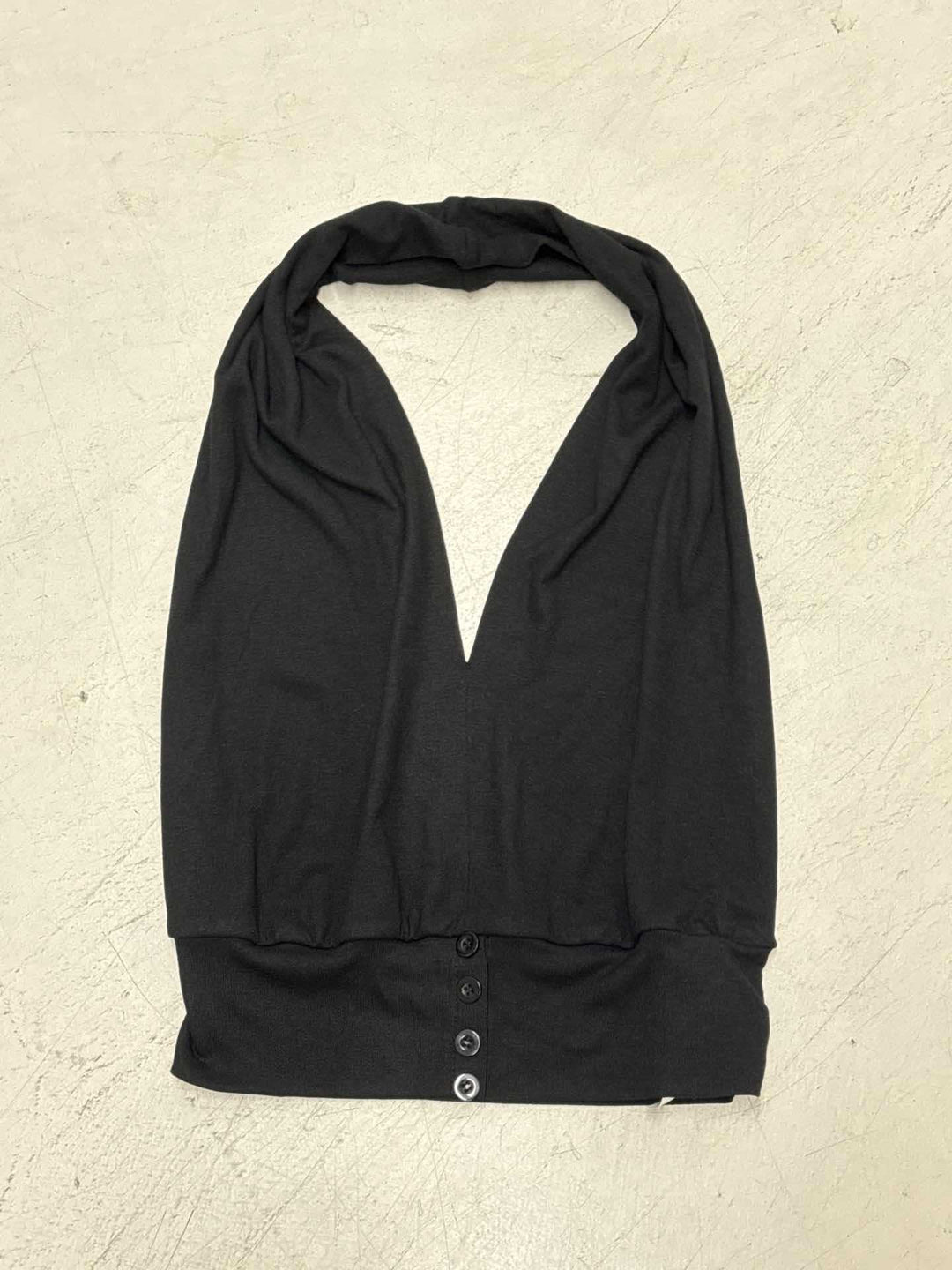Damen Halter-Oberteil mit tiefem V-Ausschnitt und figurformendem Schnitt Drune