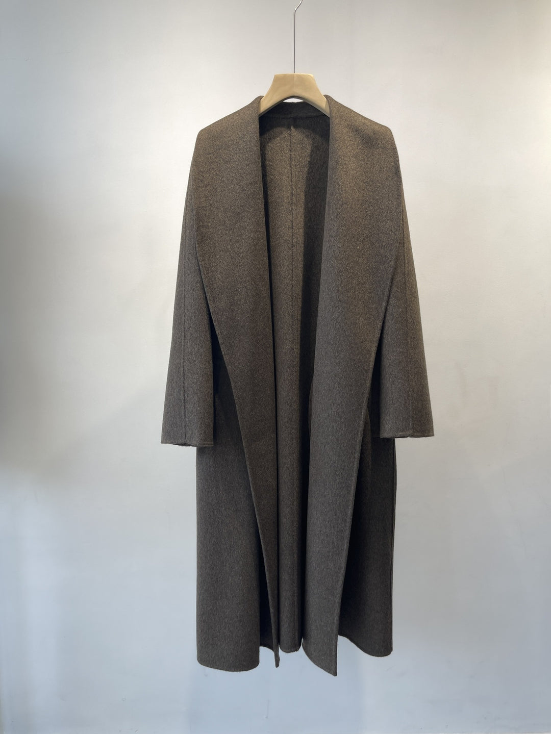 Damen Oversized Eleganter Offener Mantel Drune