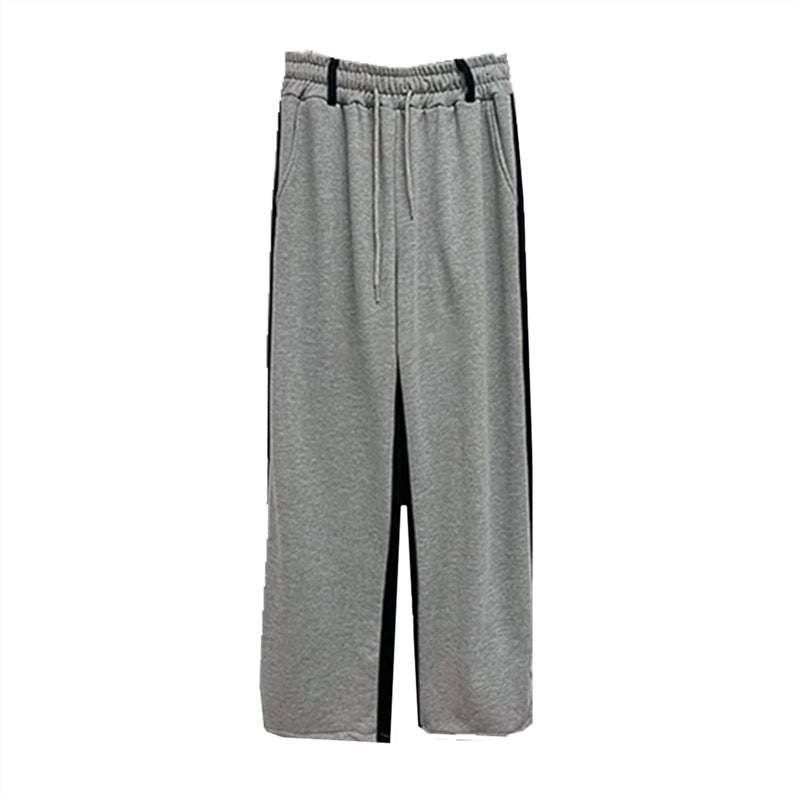 Damen sportliche Freizeithose mit seitlichen Farbdetails Drune