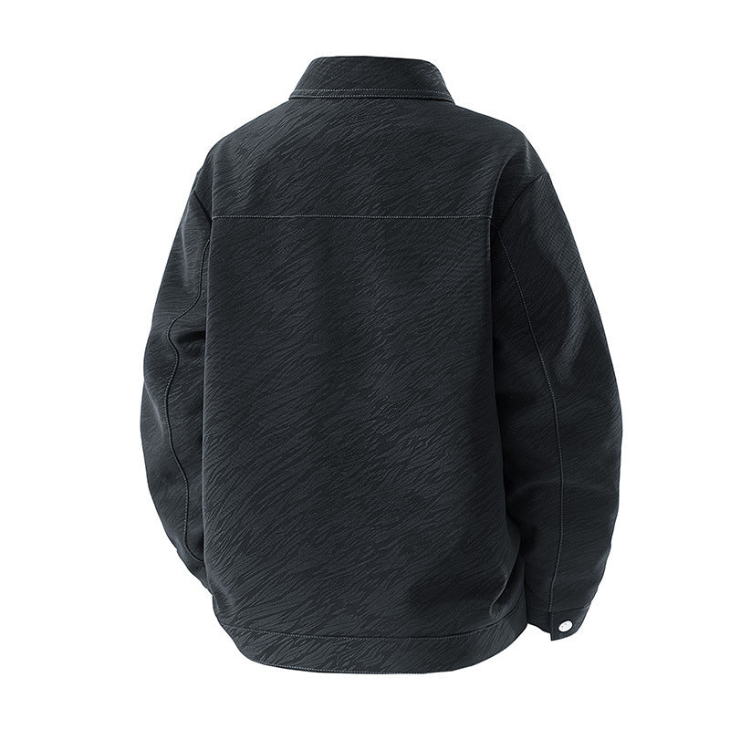 Herren Lässige Overshirt Jacke Drune