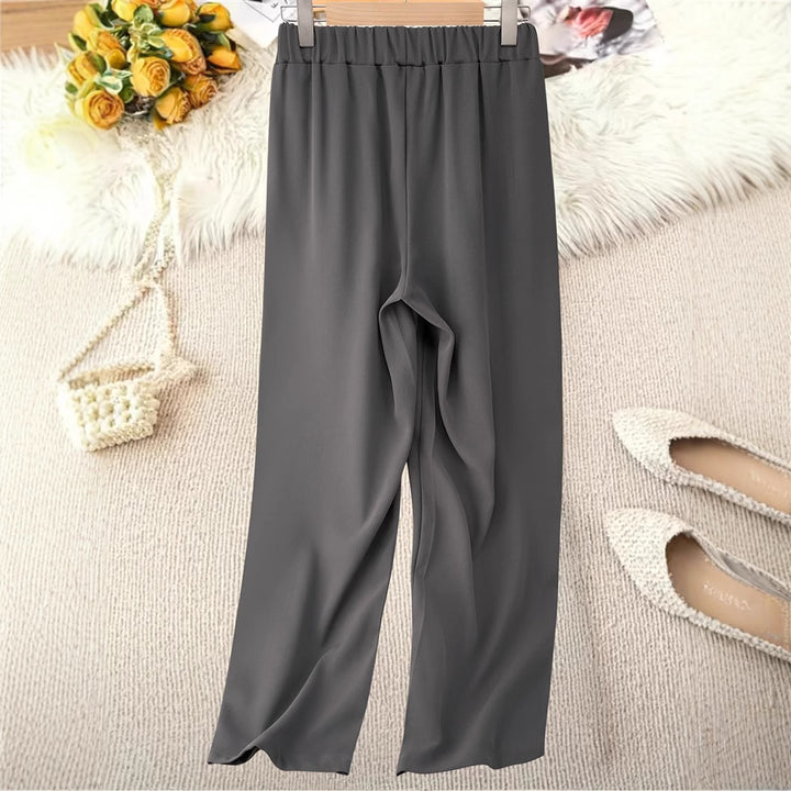 Damen weite Hochbundhose mit anspruchsvollem Schnitt Drune
