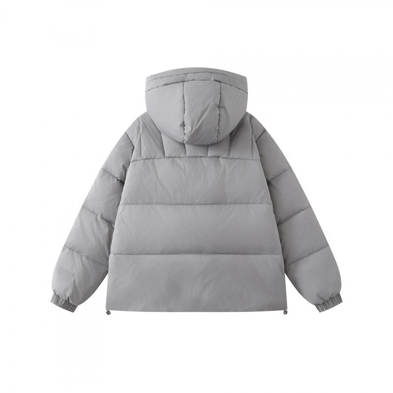 Unisex Wattierte Kapuzenjacke im Oversize-Puffer-Stil Drune