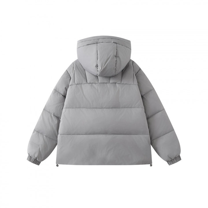 Unisex Wattierte Kapuzenjacke im Oversize-Puffer-Stil Drune