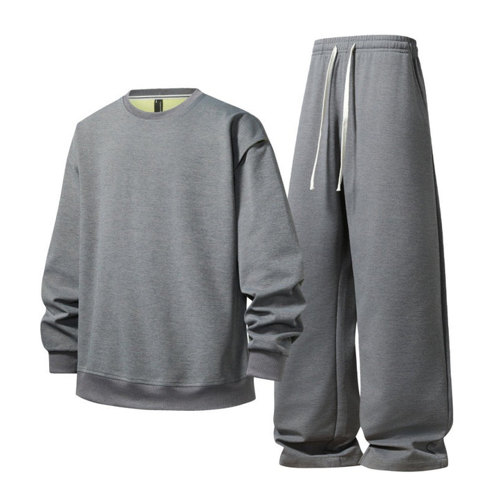 Damen Stylisches Sweatshirt und Sporthose Set Drune