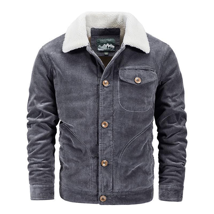 Herren Modische Cordjacke Drune