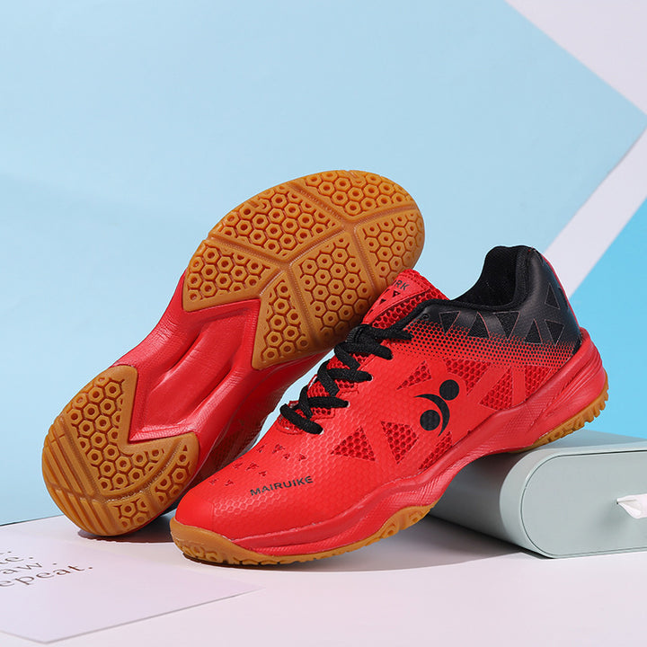 Unisex Indoor-Court-Sneaker mit griffiger nicht abfärbender Gummisohle und verstärkter Zehenkappe Drune