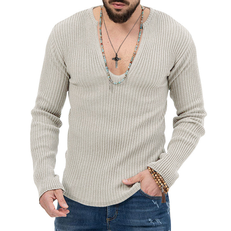 Herren nan leichte Fleece-Hemdjacke mit Druckknopfleiste und Seitentaschen Drune