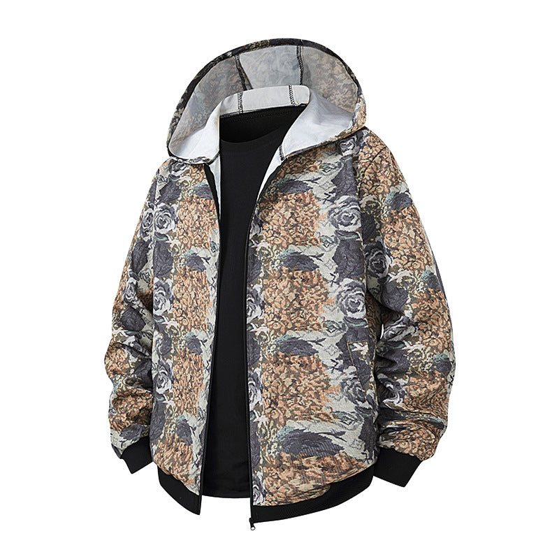 Damen Künstlerische Kapuzenjacke Drune