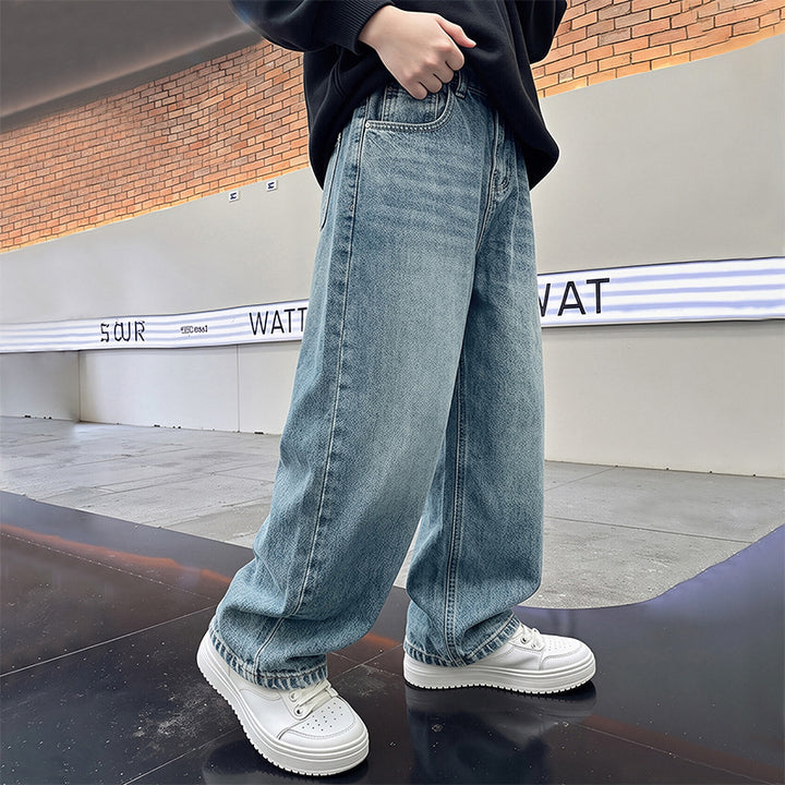 Unisex weite Casual-Jeans im Urban-Style Drune