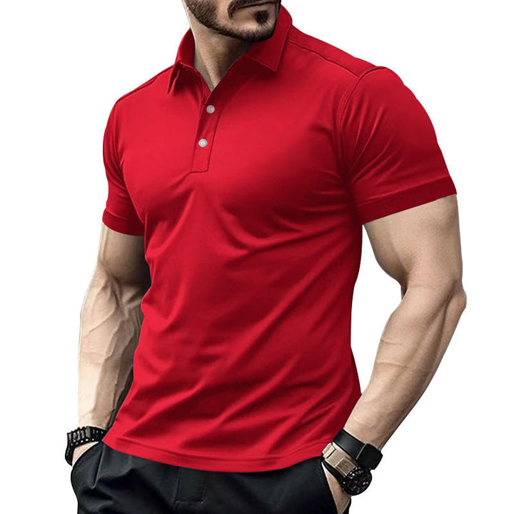 Herren Hochwertiges Kurzarm Poloshirt mit atmungsaktiver Technologie und modernem Schnitt Drune