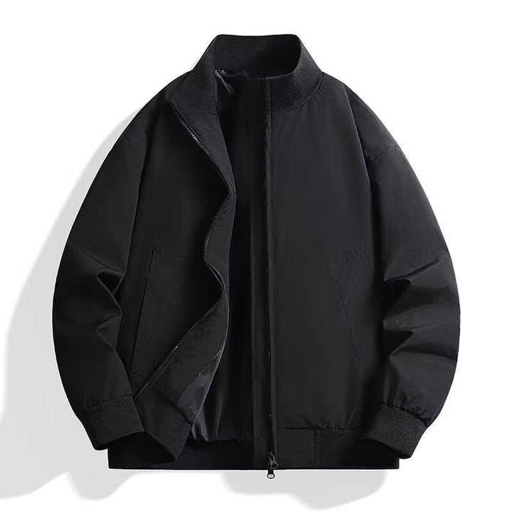 Herren Modische Steppjacke mit hohem Kragen Drune