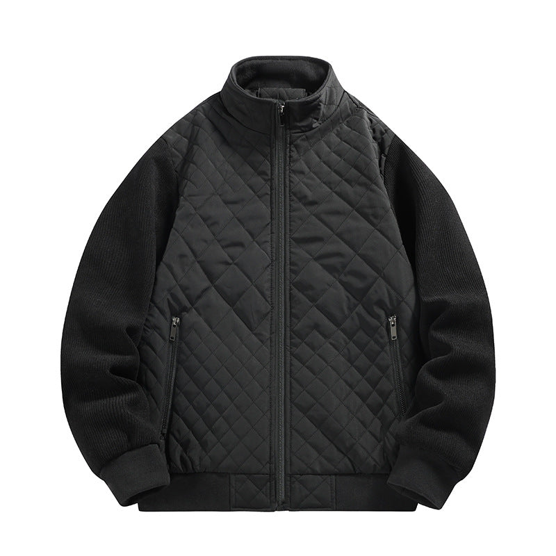 Herren Leichte Steppjacke mit Stehkragen Drune
