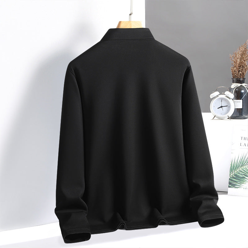 Herren Sportliches Langarm Drune