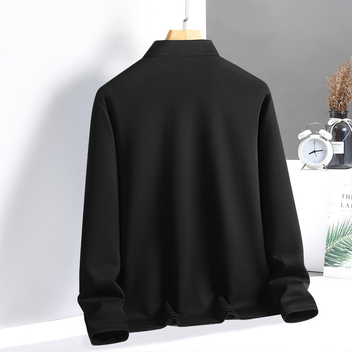 Herren Sportliches Langarm Drune