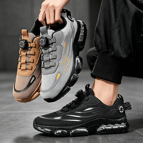 Herren Sportliche Leichtgewicht Sneakers mit innovativem Schnürsystem Drune