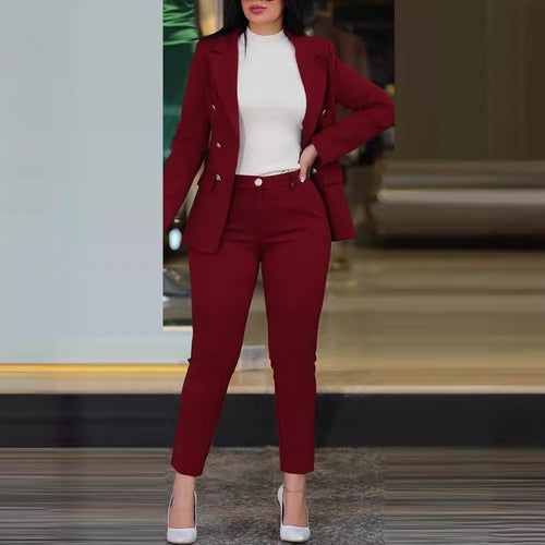 Damen Anzugjacke mit passenden Hose Drune