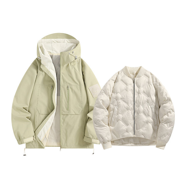 Damen Multifunktionale Übergangsjacke mit abnehmbarer Innenjacke Drune