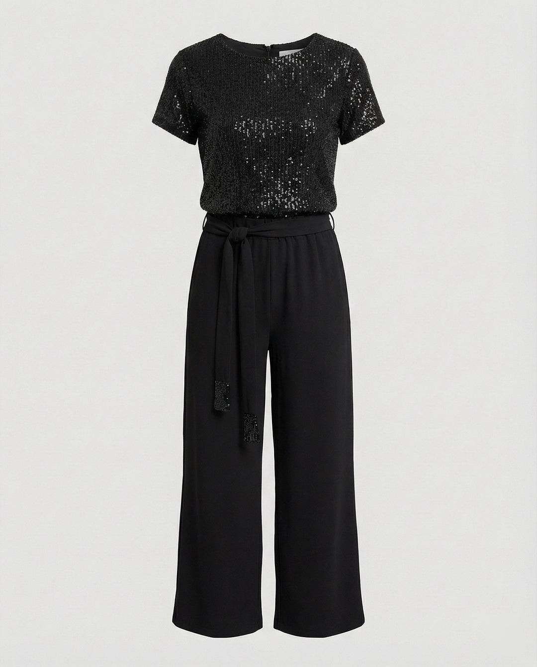 Damen Zweiteiler Set Pailletten elegant