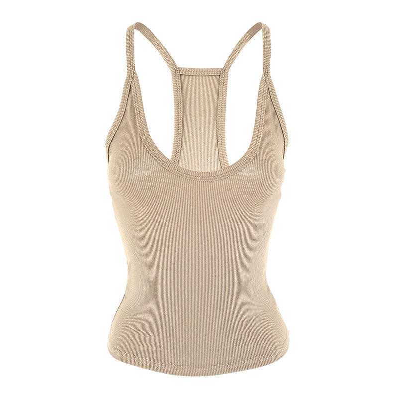 Damen Sportliches Stretch-Top mit schlanker Passform Drune