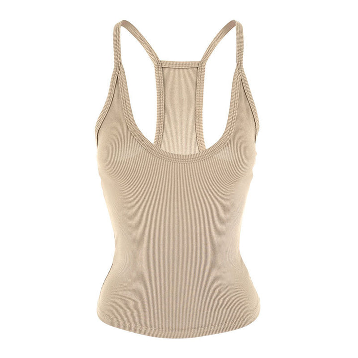 Damen Sportliches Stretch-Top mit schlanker Passform Drune