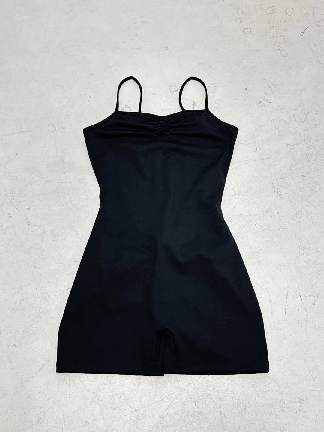 Damen sportlicher Badeanzug mit verstellbaren Trägern und Rüschendetails Drune