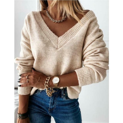 Drune | Lässiger Strickpullover für Damen mit Komfort