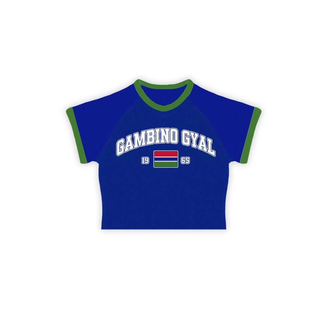 Damen sportliches T-Shirt mit trendigem Grafikdruck und lässigem Schnitt Drune