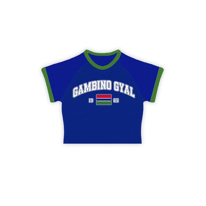 Damen sportliches T-Shirt mit trendigem Grafikdruck und lässigem Schnitt Drune
