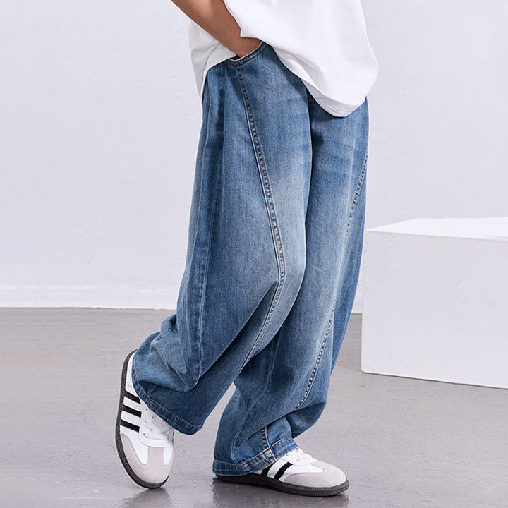 Jungen weit geschnittene Denim-Hose Drune