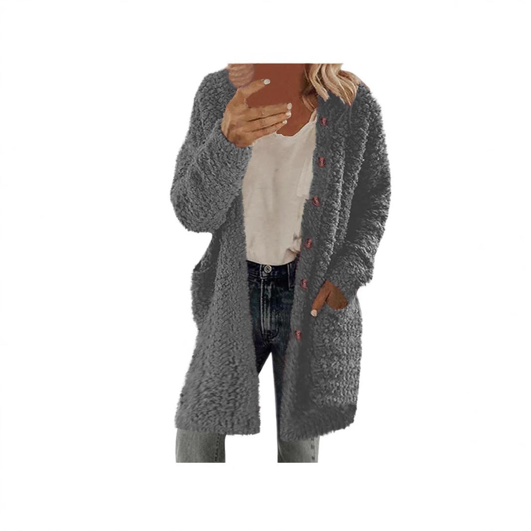 Damen Kuscheliger Cardigan Drune