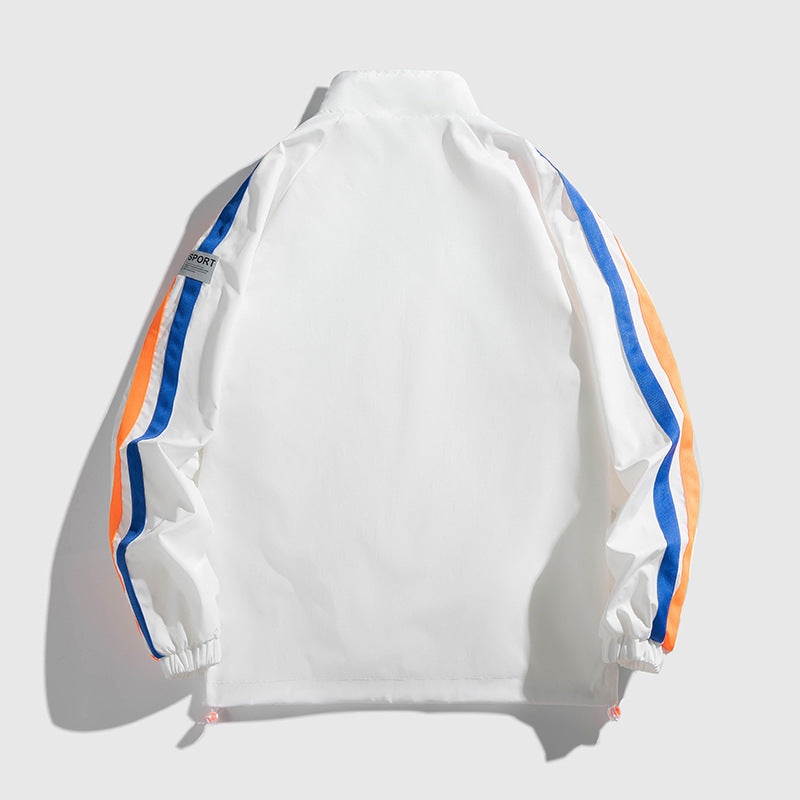 Herren Sportliche Windbreaker-Jacke Drune