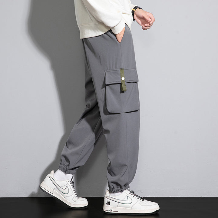 Herren Bequeme Cargo-Hose mit mehreren Taschen Drune