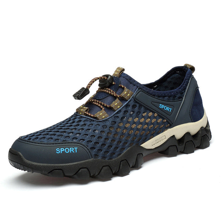 Herren Atmungsaktive Outdoor-Sportschuhe mit rutschfester Sohle Drune