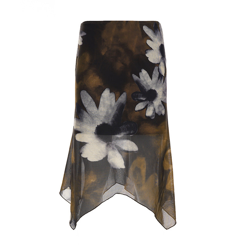 Damen luftige Sommer-Shorts mit floralem Muster und weitem Schnitt Drune