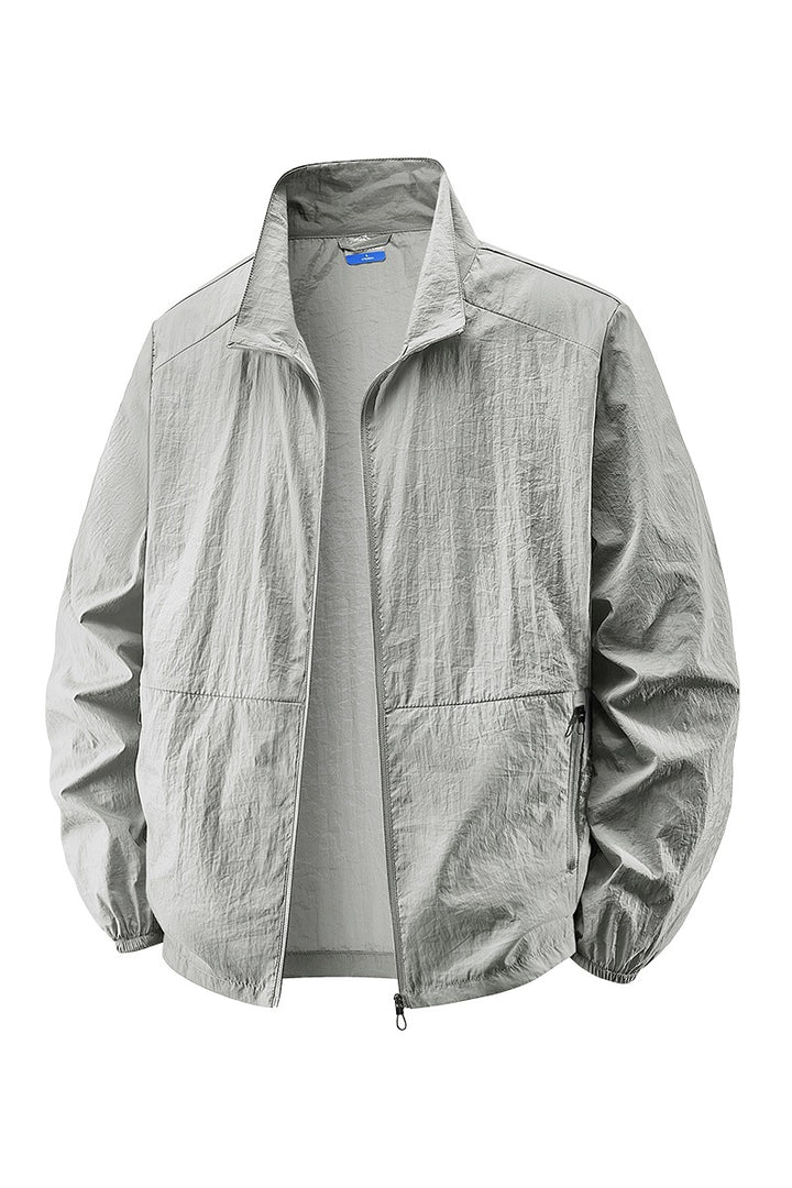 Herren Leichte Windbreaker Jacke Drune