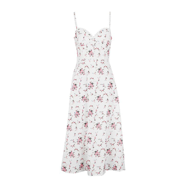 Damen Sommerkleid mit floralem Muster Drune